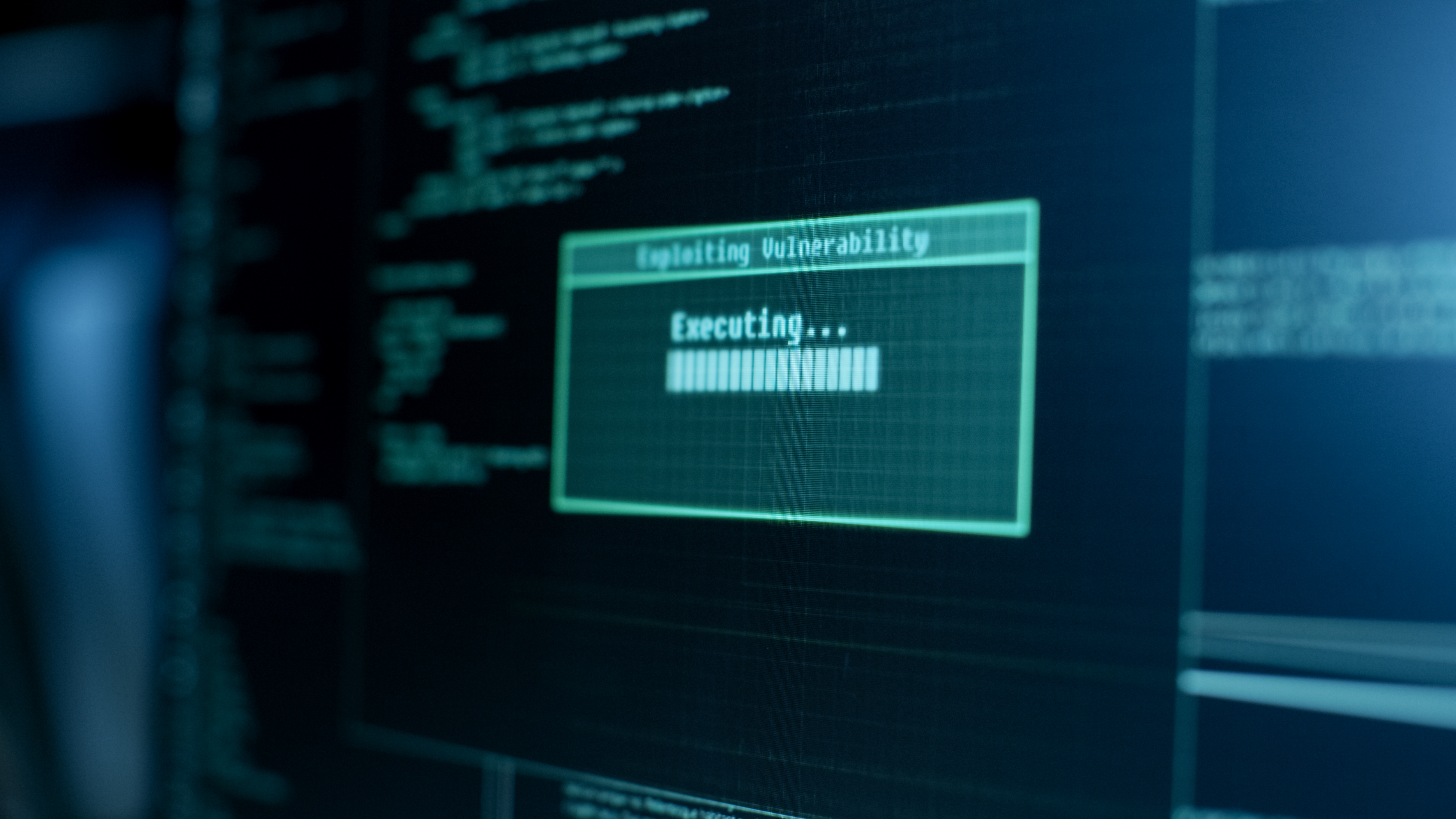 Exploiting vulnerability pop-up