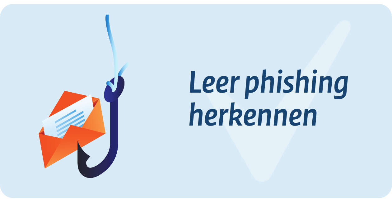 Leer phishing herkennen